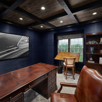 Masculine Home Office