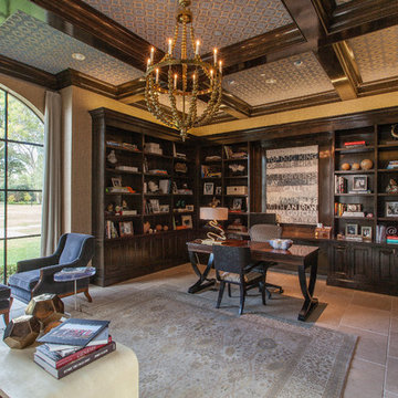 Mediterranean Home Office