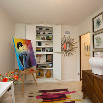 Mid Century Craft Room