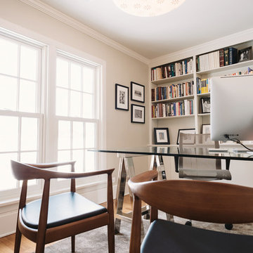 Mid-Century meets Modern Home Office