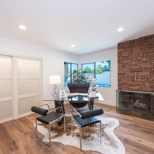 Mid Century Modern Office | Wrightwood Residency | Studio City, CA