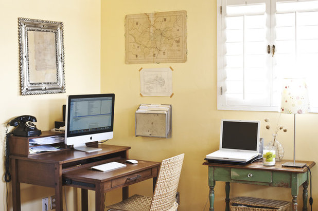 Eclectic Home Office by Mignonne handmade