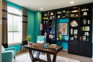 Home office - home office idea in Austin