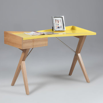 Modern 1 Drawer Office Desk