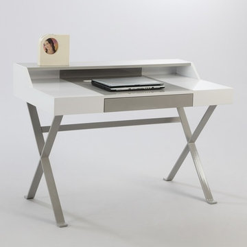Modern Computer Desk with Drawer