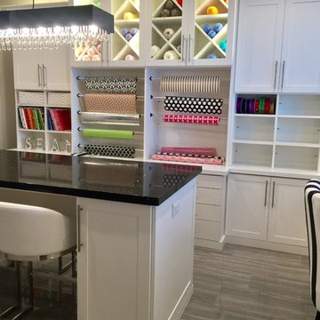 Modern Craft Room w/ LEDs