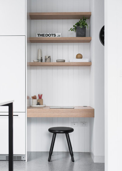 Modern Home Office & Library by The Little Design Corner