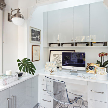 Modern Office renovation of 1930's house