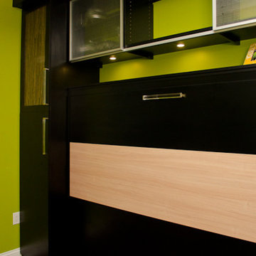 Modern Office with Wallbed