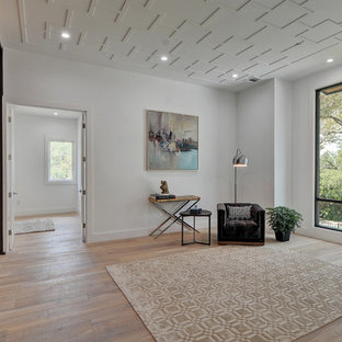 Modern Residence-Reclaimed Ivory White Oak Wood