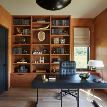 Modern Wisconsin Style Farmhouse Vacation Home Home Office