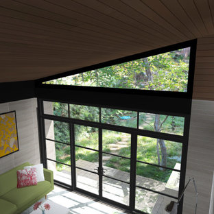 Modern Writing Studio in Lush Backyard