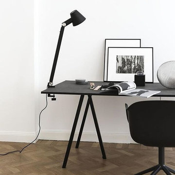 Monochrome Home Office Space