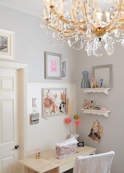 Shabby-chic Style Home Office by My Uncommon Slice of Suburbia