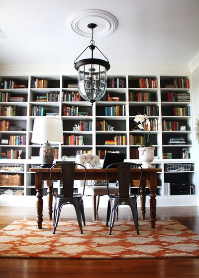 Eclectic Home Office by Emily A. Clark