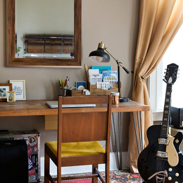 My Houzz: A 1915 Nashville Craftsman for Making Music and Art