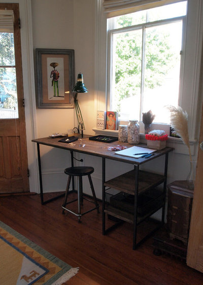 Eclectic Home Office by Kayla Stark