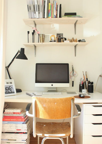 Eclectic Home Office by Holly Marder