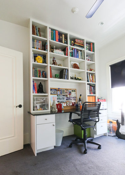 Eclectic Home Office by Michaela Dodd