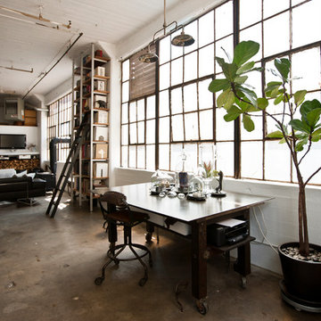 My Houzz: International Meets Industrial in a Brooklyn Loft