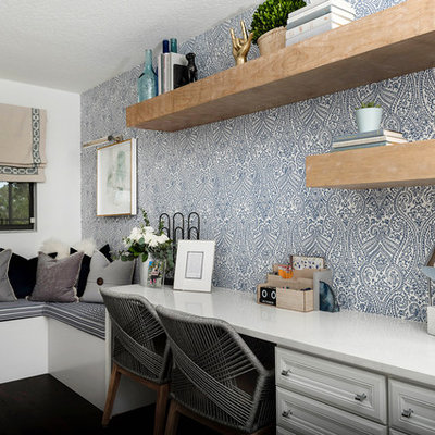 Transitional home office photo in Orlando