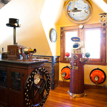 My Houzz: My Houzz: Wondrous Steampunk Style for a Massachusetts Victorian