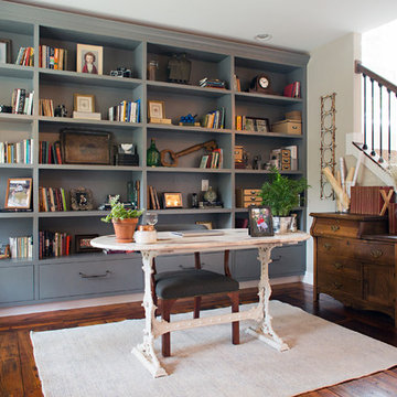My Houzz: Reclaimed Wood and Vintage Finds in an Ohio New Build