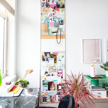 My Houzz: Refreshing Color Energizes a Brooklyn Apartment