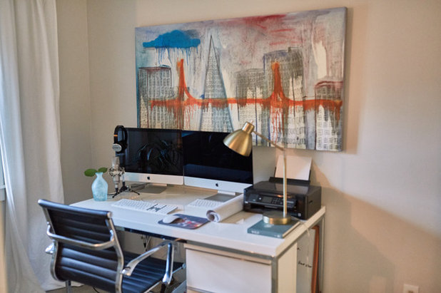 Transitional Home Office by Megan Hansen