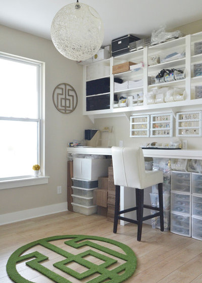 Contemporary Home Office by Sarah Greenman