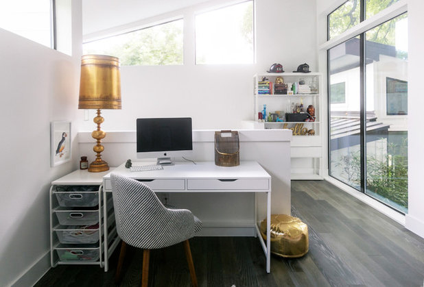 Contemporary Home Office by Heather Banks