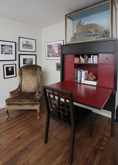 Transitional Home Office by Lindsay von Hagel
