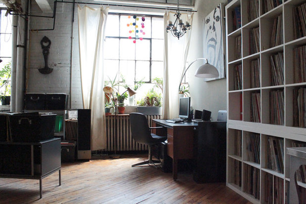 Industrial Home Office by Laura Garner