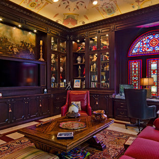 This is an example of a victorian home office in Tampa.