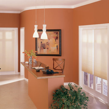 Neutral shades complement any wall color