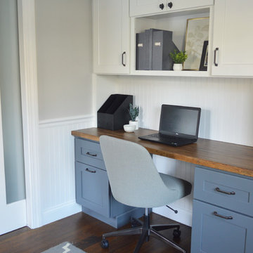 New Home Office and Mudroom