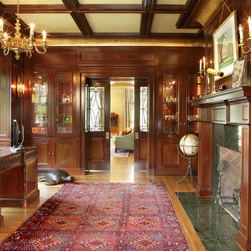 New Jersey Residence Mahogany Millwork
