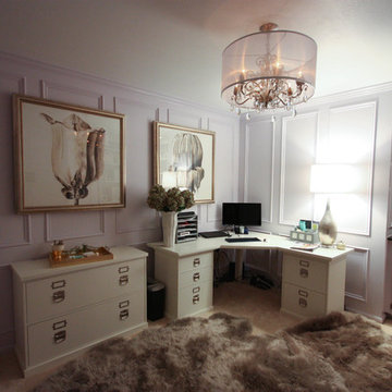 Glam Brought to Home Office