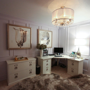 Glam Brought to Home Office