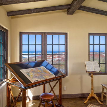 Northern California Oceanfront Mediterranean Home