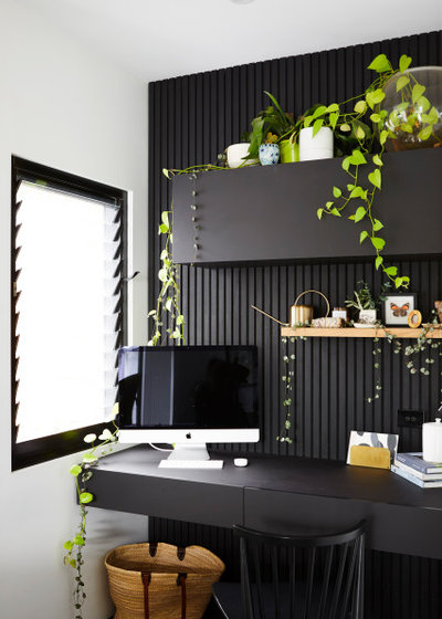 Contemporary Home Office by Jess Hunter Interior Design