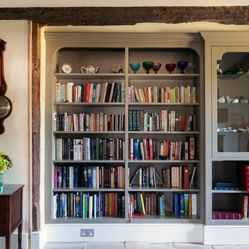 Oak-panelled restoration in 18th Century manor.