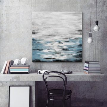 "Ocean Rays" Painting Print on Wrapped Canvas