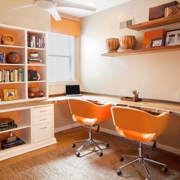 Office Alcove in Philly Rowhouse