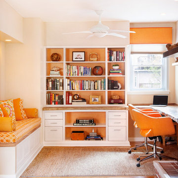 Office Alcove in Philly Rowhouse