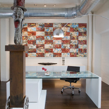 Office; Desk designed by Studio Santalla