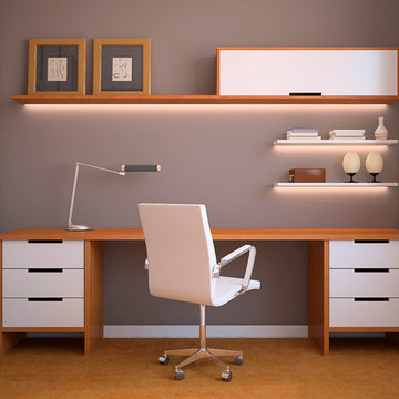 Office Lighting with LED Lights
