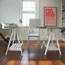 Eclectic Home Office by Lisa Fyfe