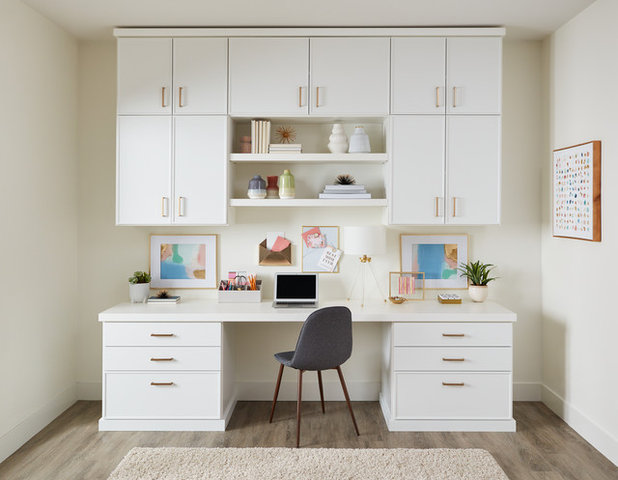Contemporary Home Office by Inspired Closets OKC
