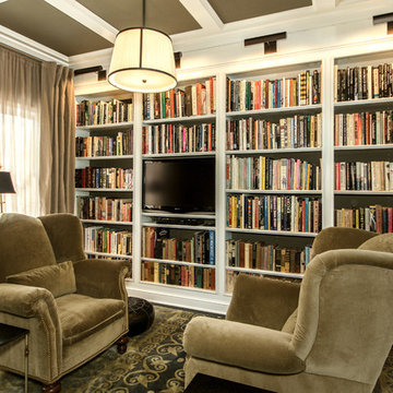 Ohio Riverfront Residence Library